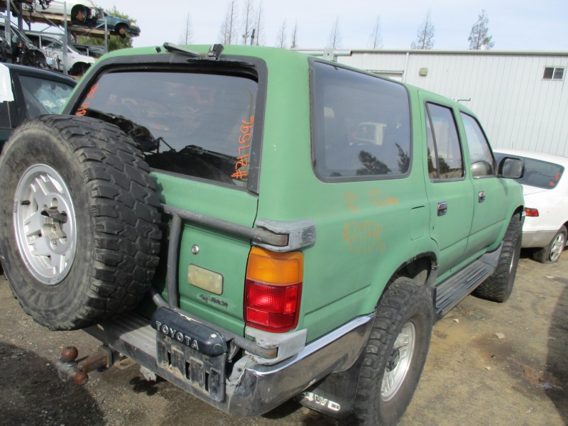 1990 TOYOTA 4RUNNER SR5 GREEN 3.0L AT 4WD Z17596 - RANCHO TOYOTA RECYCLING